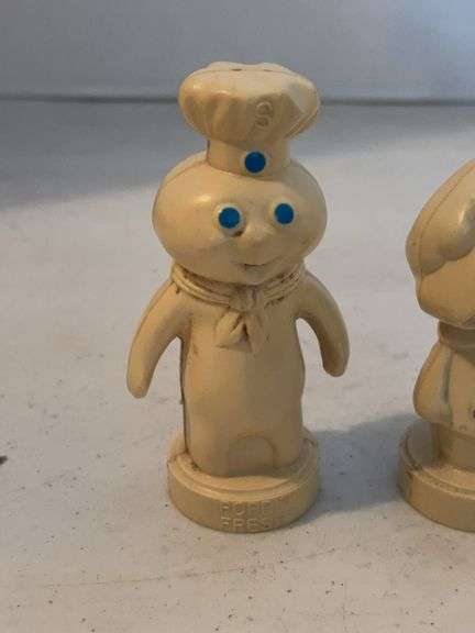 POPPIN FRESH POPPIE SALT AND PEPER SHAKERS