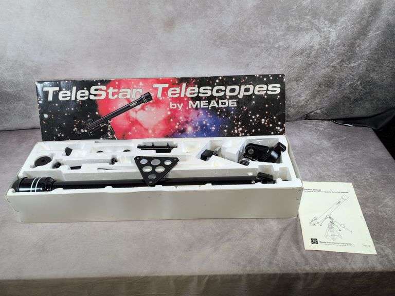 TeleStar telescope in box - missing/without legs - model 60EQ-W
