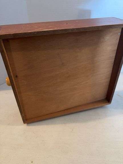 VINTAGE WOODEN MARBLE LABYRINTH TILT GAME 12” x 13”