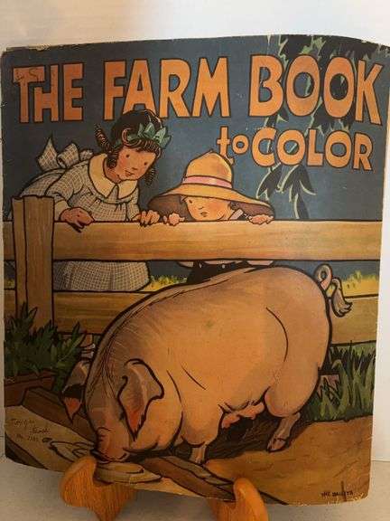 1934 FARM COLOR BOOK