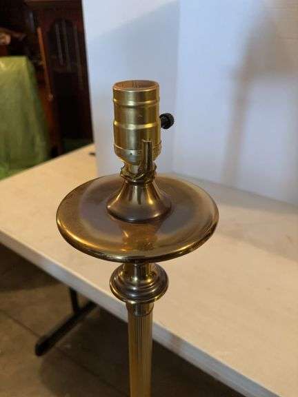 SOLID BRASS FLOOR LAMP