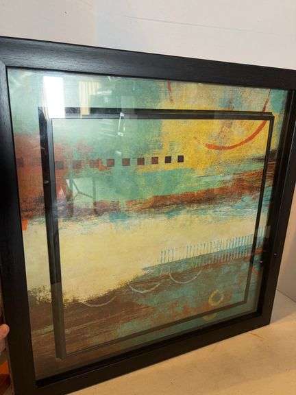 MODERN WALL ART PICTURE 26” x 26”