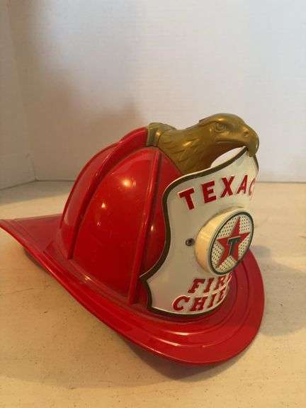 TEXACO TOY FIRE CHIEF HAT