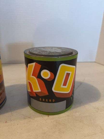 K&O FRUIT TIN AND CAMEL FRUIT TIN