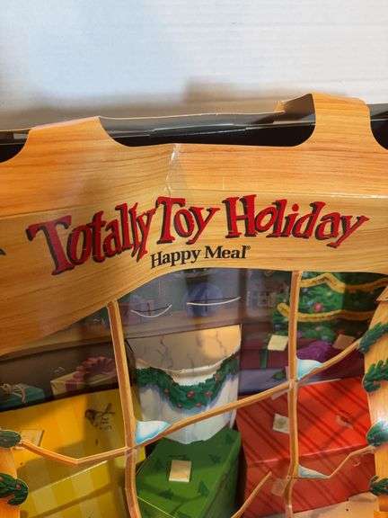 TOTALLY TOY HOLIDAY HAPPY MEAL MCDONALDS TOY SET 1993