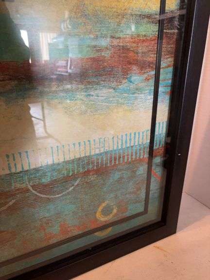 MODERN WALL ART PICTURE 26” x 26”