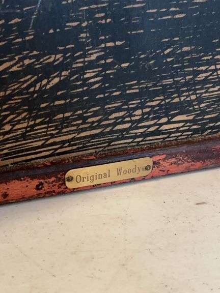 ORIGINAL WOODY KEMPF CLOCK CLOCK