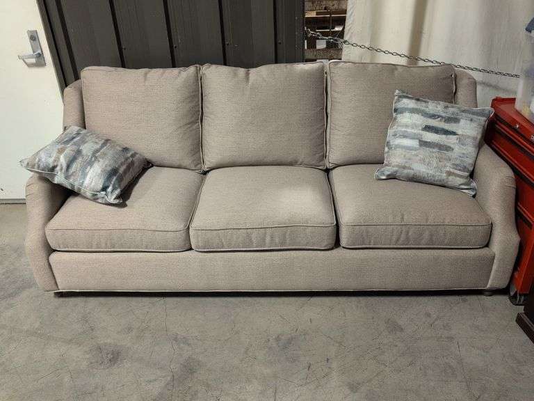 Sofa from Andrea’s Furniture - like new - 90” x 37” x 35” tall