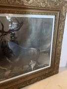 27” x 23” ANTIQUE DECORATIVE FRAMED ART