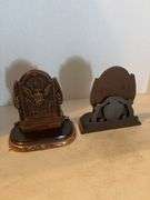 EAGLE METAL BOOK ENDS