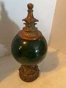 16” JAR GREEN WITH LID