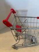 12” x 10” METAL TOY SHOPPING CART