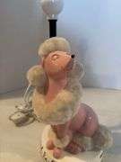 DEPT. 56 PINK POODLE 12” LAMP