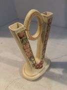 WELLER POTTERY 8” V VASE