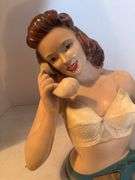 VINTAGE FORM FIT LIFE BRA ADVERTISEMENT DISPLAY DEPARTMENT STORE