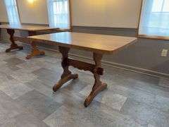 4’ Wood Dining Table