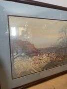 SIGNED CANYON PRINT 20” x 31”