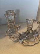 FOSTORIA GLASS CANDLE OPERA