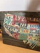 30” x 16” WALL DECOR UNITED STATES