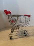 12” x 10” METAL TOY SHOPPING CART