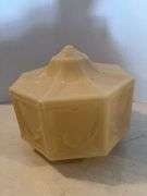 GLASS CEILING LIGHT GLOBE 10”