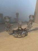 FOSTORIA GLASS CANDLE OPERA