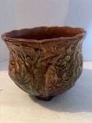 ANTIQUE 7” OWENS POTTERY DRAGON DESIGN