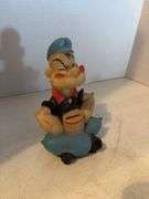 1955 POPEYE COIN BANK 8”