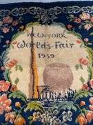1939 WORLDS FAIR NEW YORK THROW PILLOW COVER