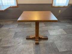 2’ Wood Dining Table