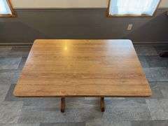4’ Wood Dining Table