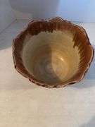 7” ANTIQUE MAJOLICA JARDINIERE