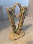 WELLER POTTERY 8” V VASE