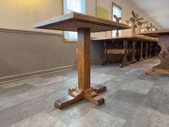 2’ Wood Dining Table