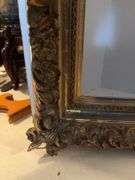 26” x 22” DECORATIVE ANTIQUE FRAME SOME MISSING PIECES
