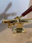 SOLID BRASS WALL MOUNTED CORKSCREW REMOVER