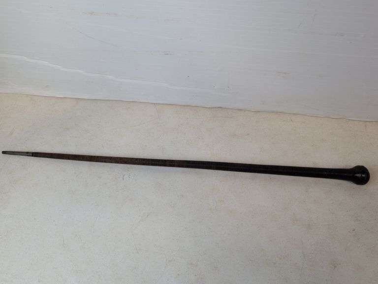 early Bamboo walking stick  apprx 34"