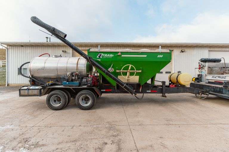 Homemade Seed/Fertilizer Tender Trailer