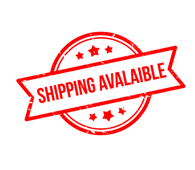 Shipping Is Available at the buyers expense!!!