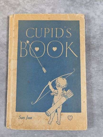 1929 Cupid's Book For New Brides  with great advertising of all types of things