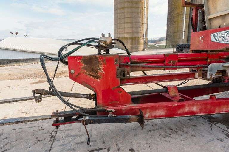 Hagedorn Extravert 5440 Hydraulic Push manure spreader