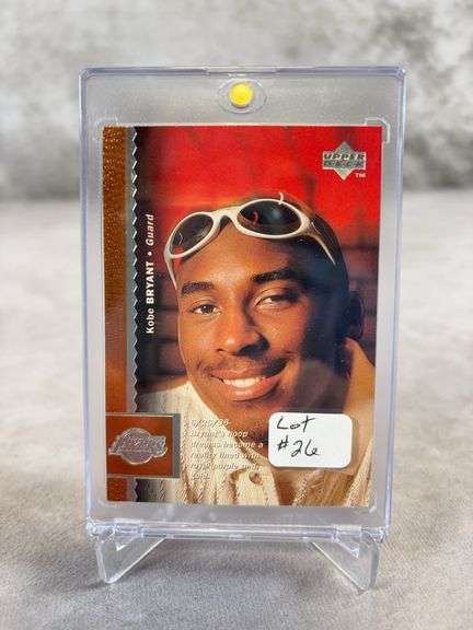 1996/97 Upper Deck Kobe Bryant Rookie Card NM clean rookie of the