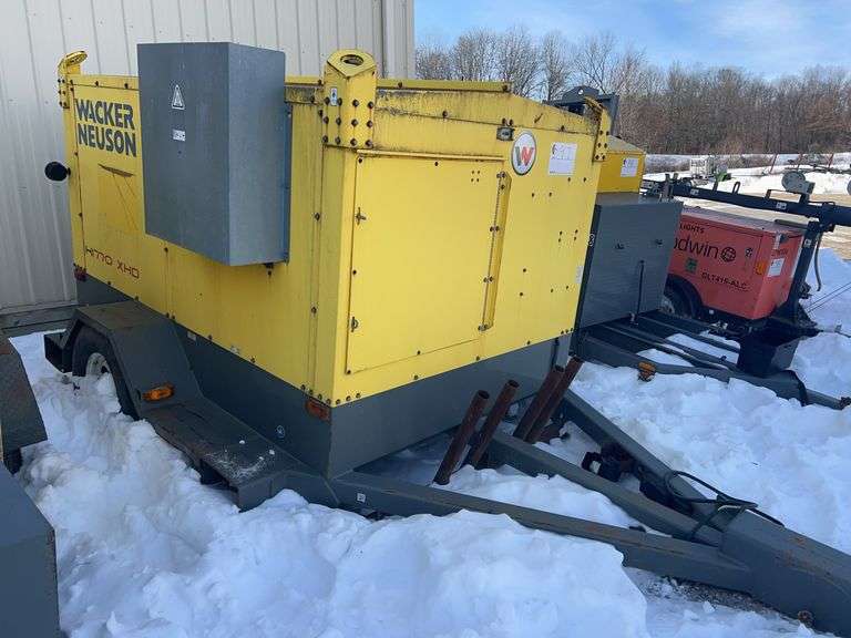 Wacker Neuson HI770 XHD mobile heating system/ runs