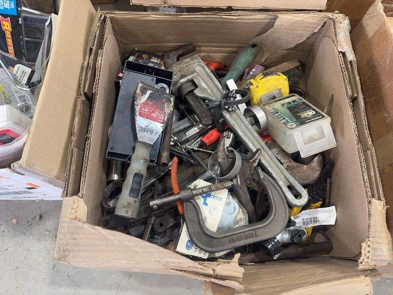 Wrench, Misc Tools in Box