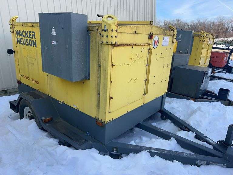 Wacker Neuson HI770 XHD mobile heating system/ runs