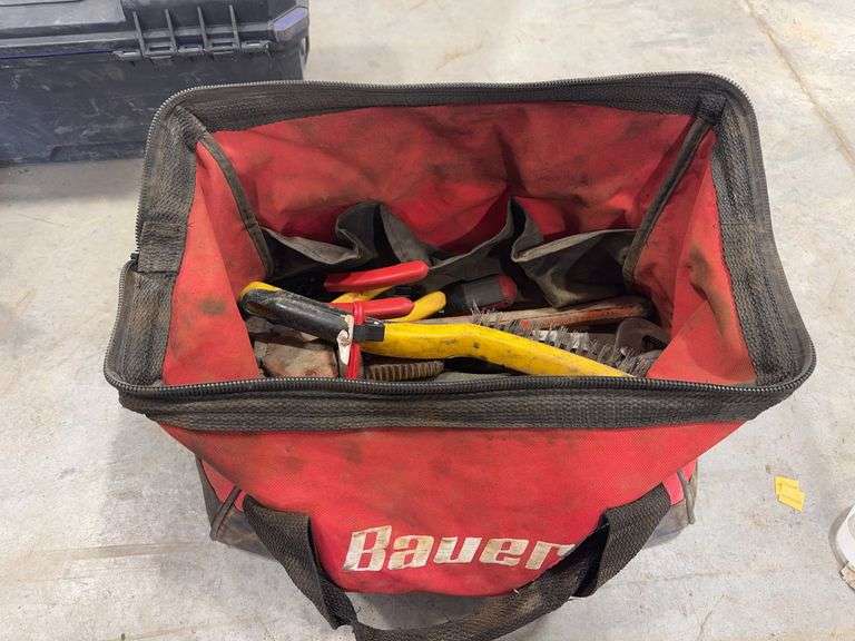 Assorted Tools in Toolbag