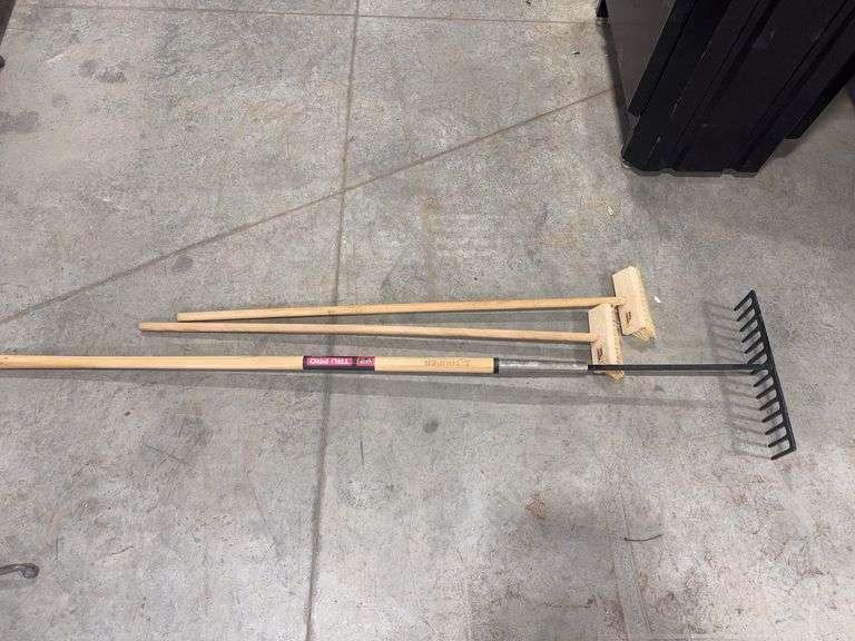 Rake and Brooms