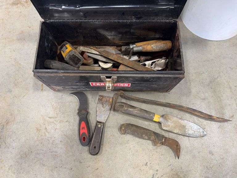 Assorted Tools in Toolbox