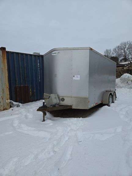 2012 Fabrique 7x14 enclosed trailer/ No Title