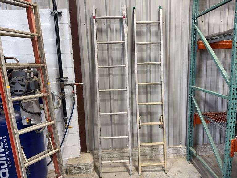 (2) Aluminum Ladders
